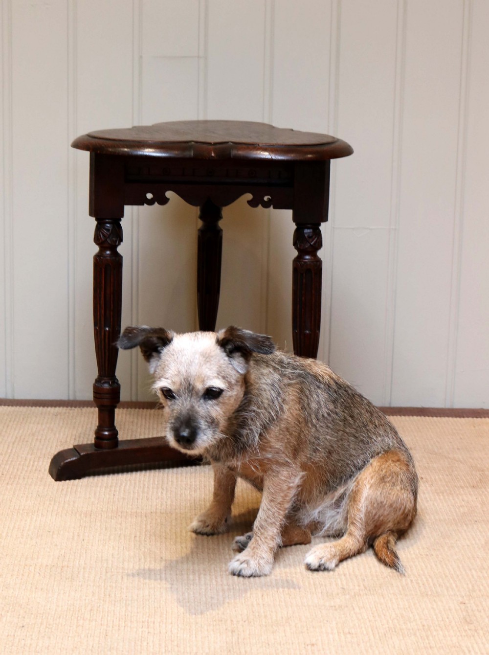Clover Leaf Oak Table View II