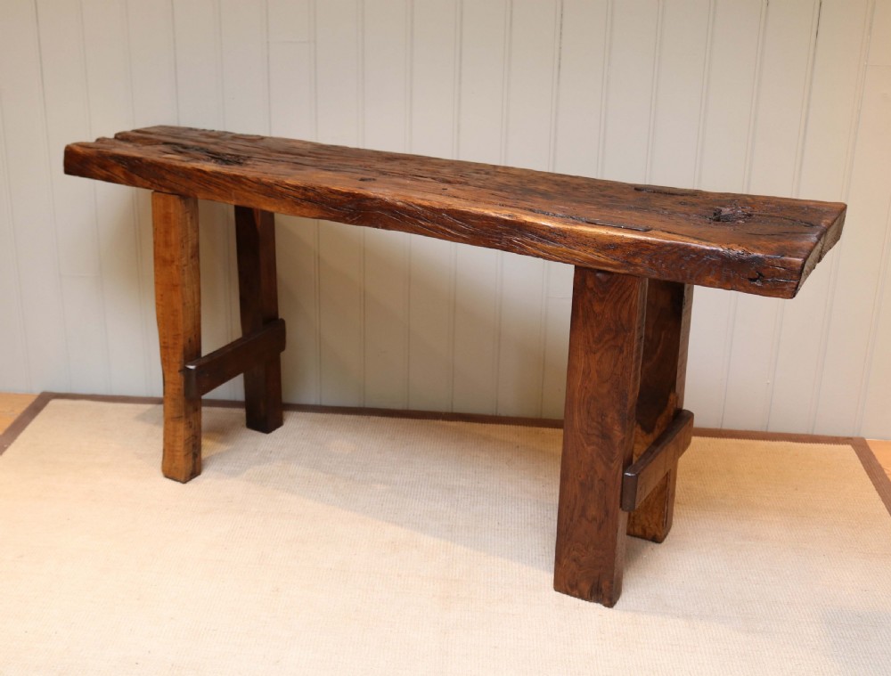 French Rustic Work Bench  View II