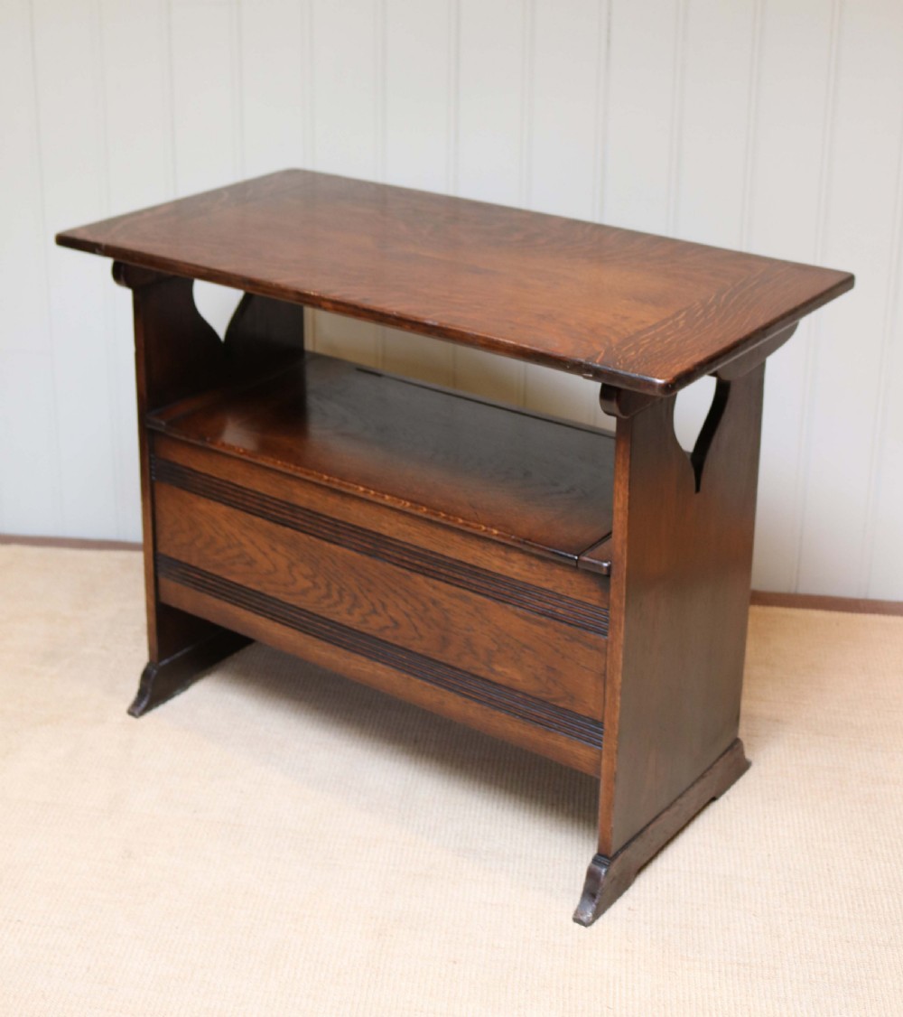 Oak Monks Bench View IV