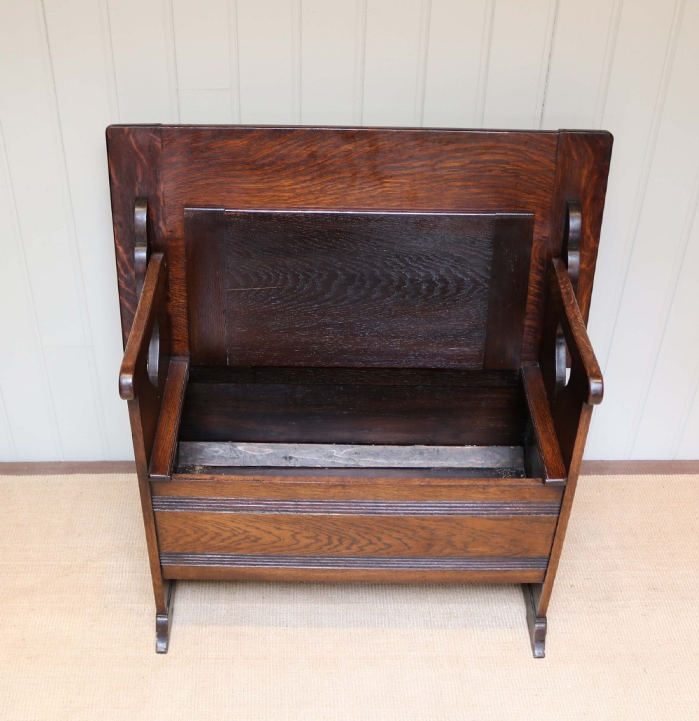 Oak Monks Bench View V