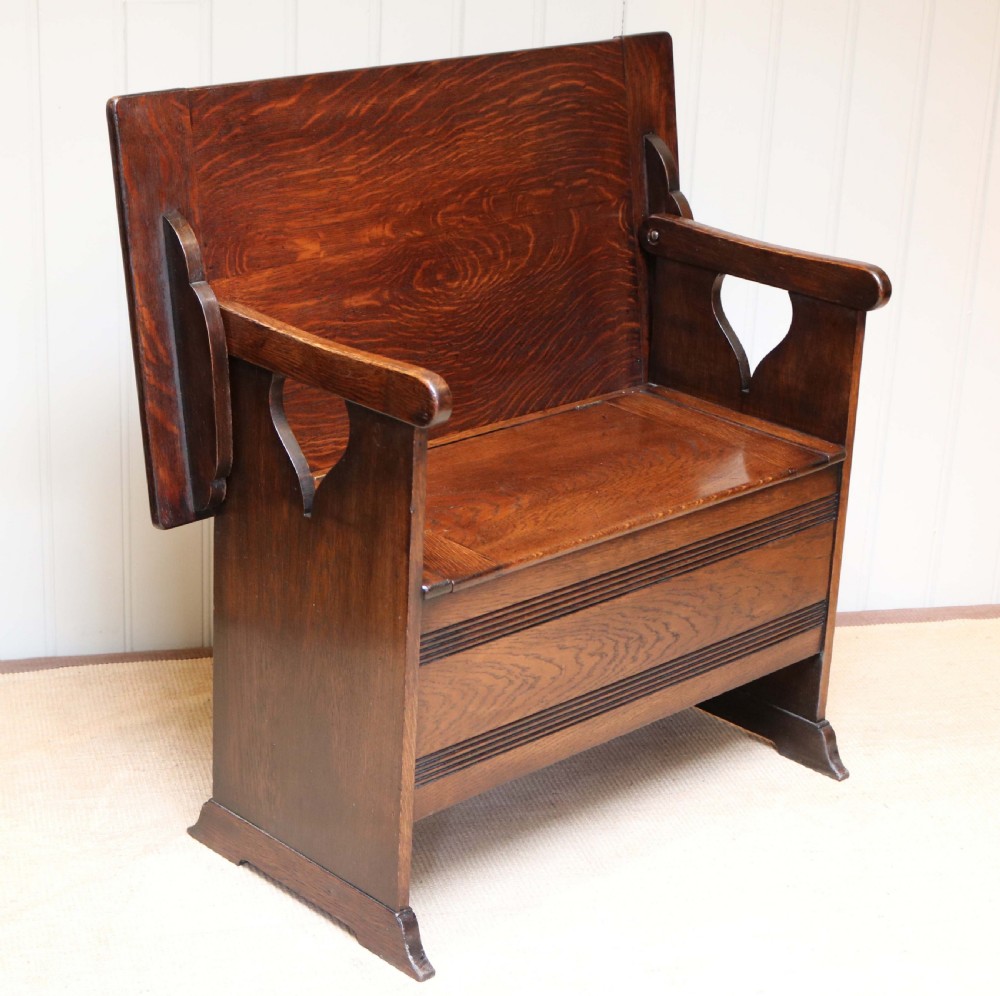 Oak Monks Bench View VI