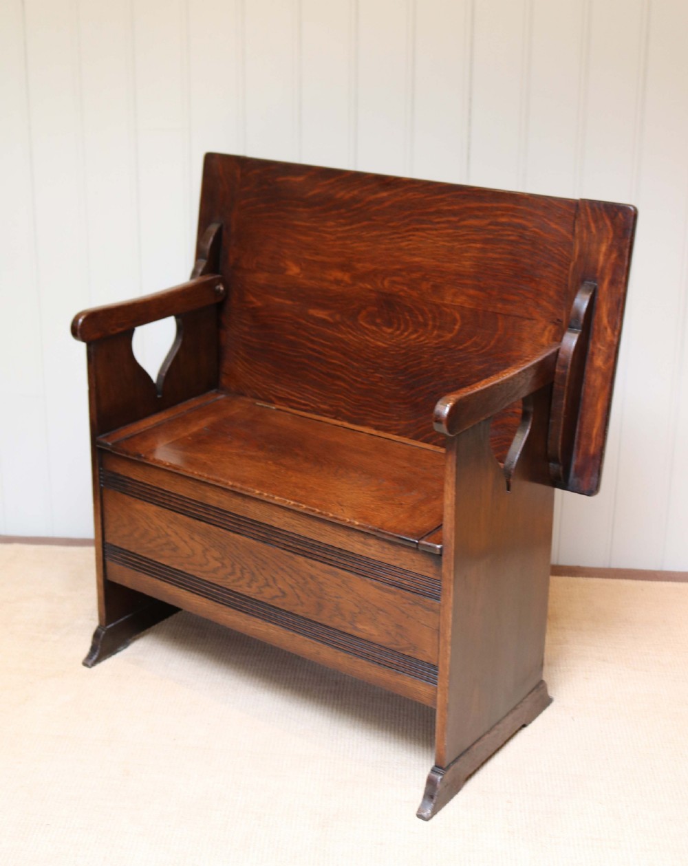 Oak Monks Bench View VII