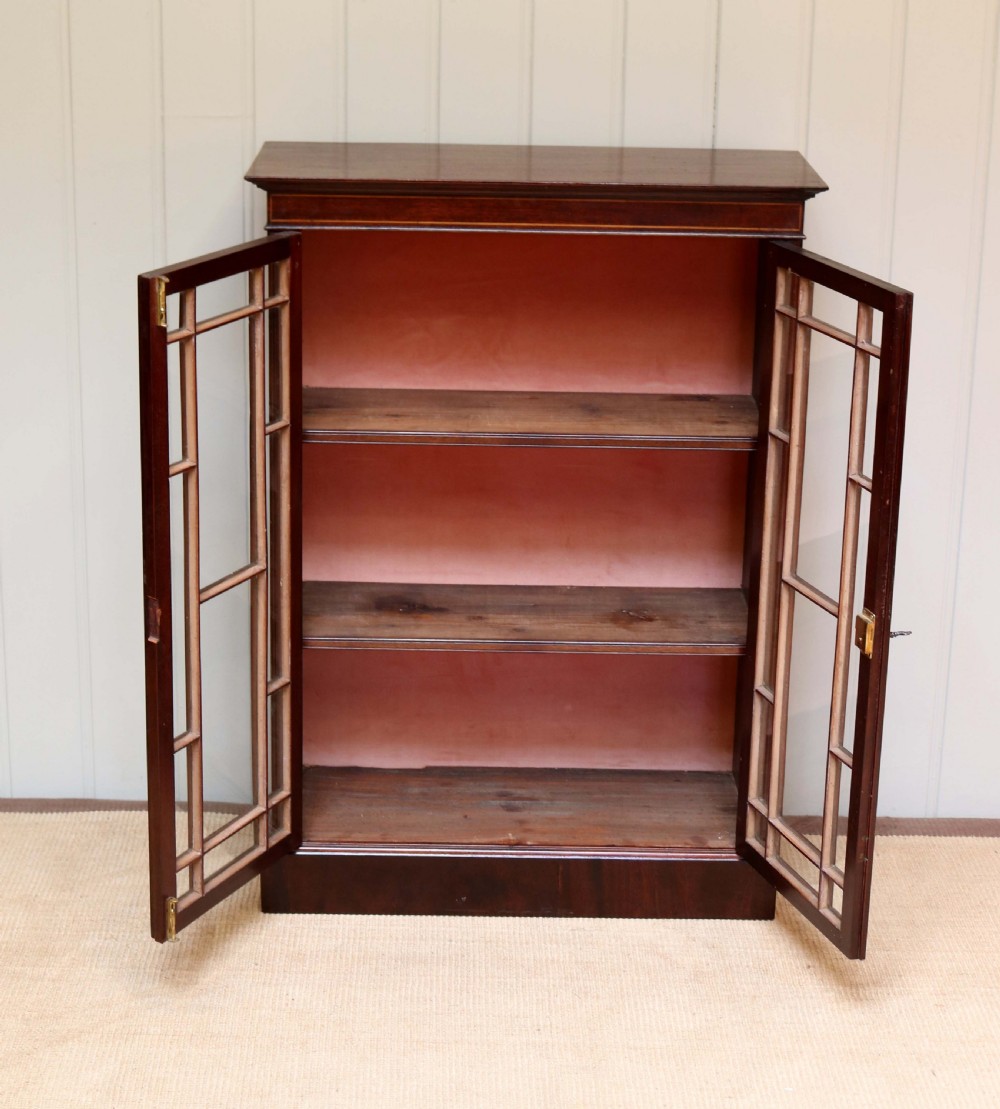 Small Proportioned Mahogany Glazed Bookcase  View VI