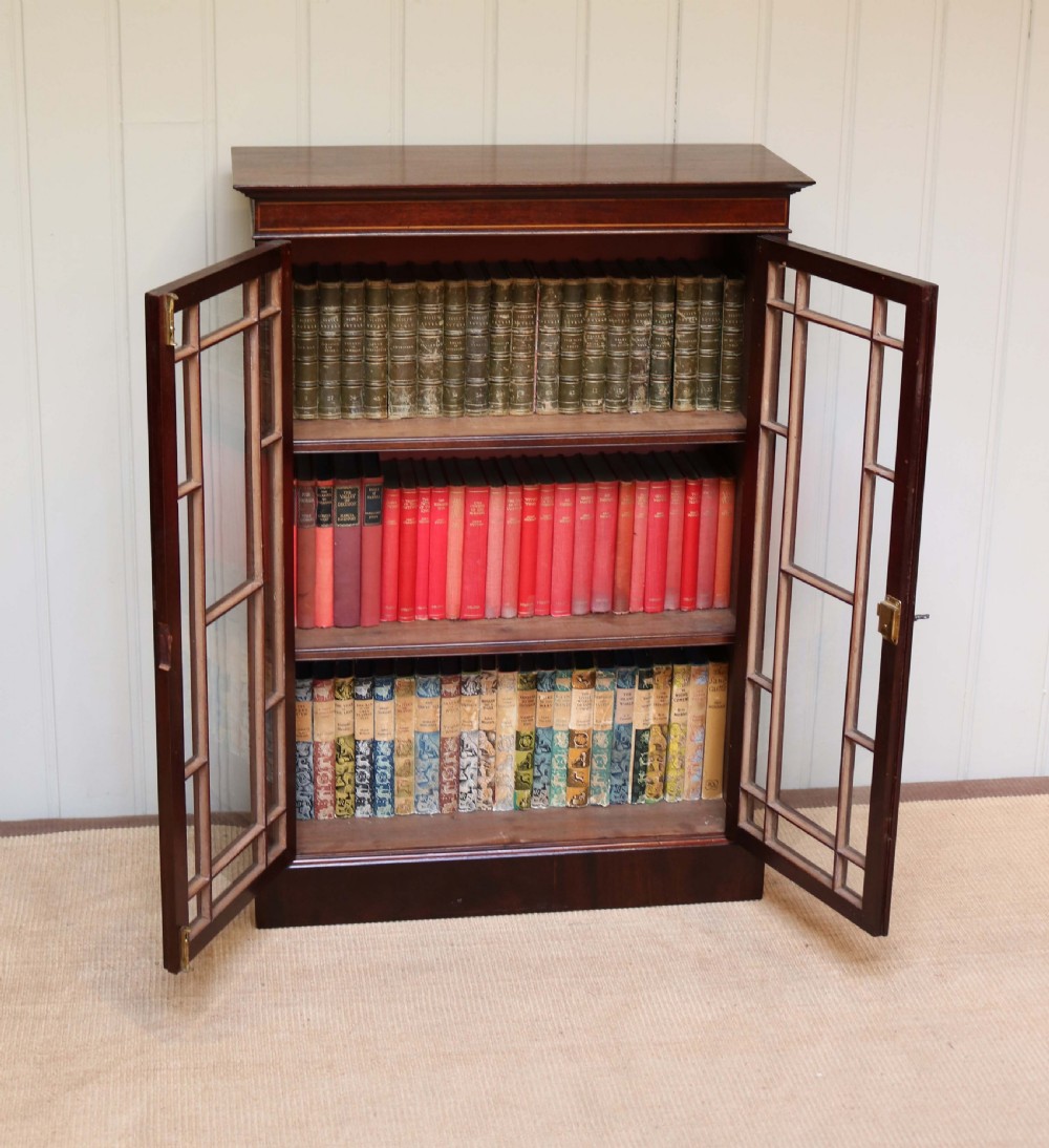 Small Proportioned Mahogany Glazed Bookcase  View VII