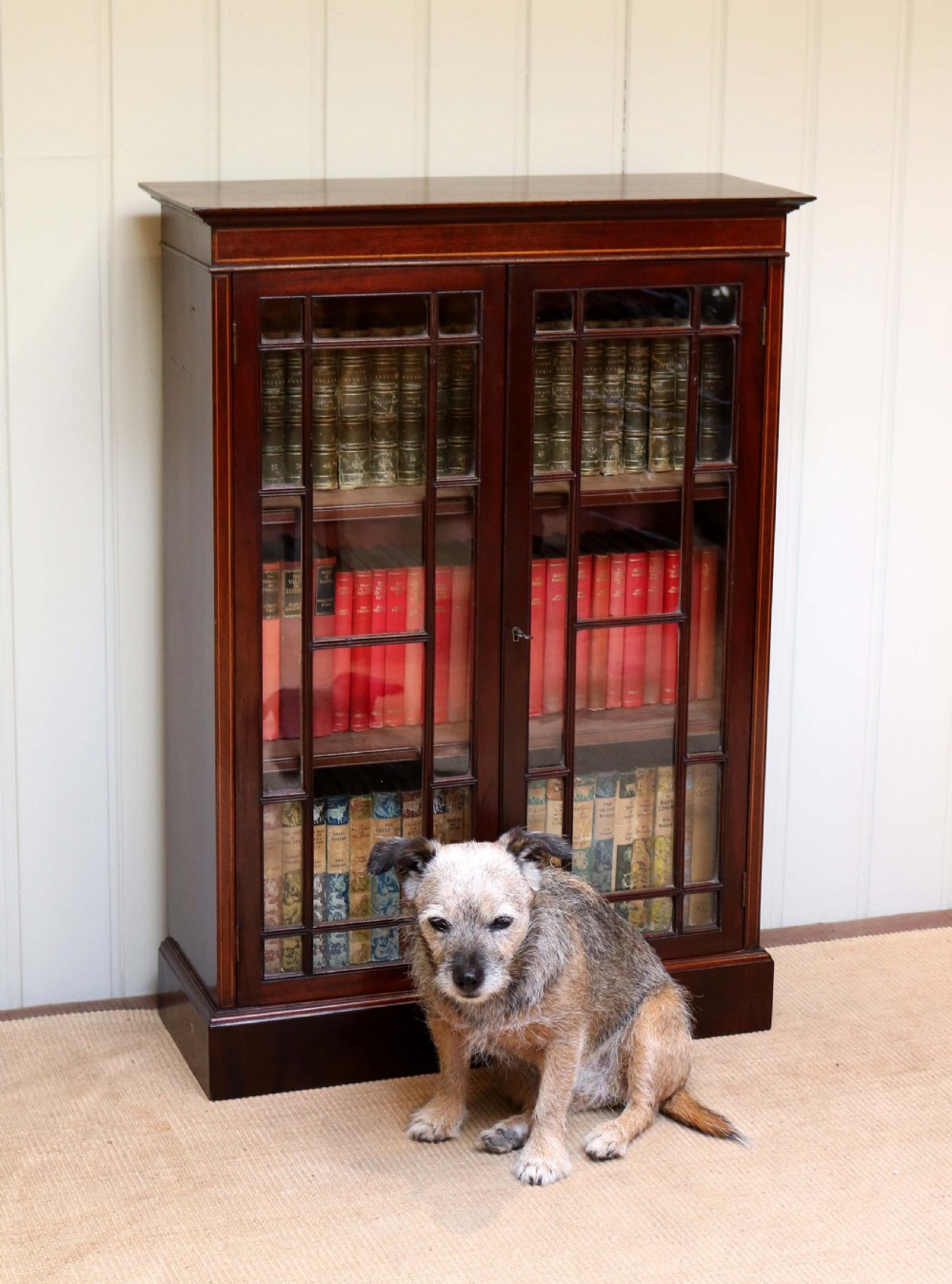 Small Proportioned Mahogany Glazed Bookcase  View VIII