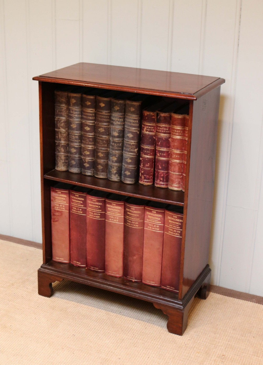 Small Proportioned Mahogany Bookcase View II