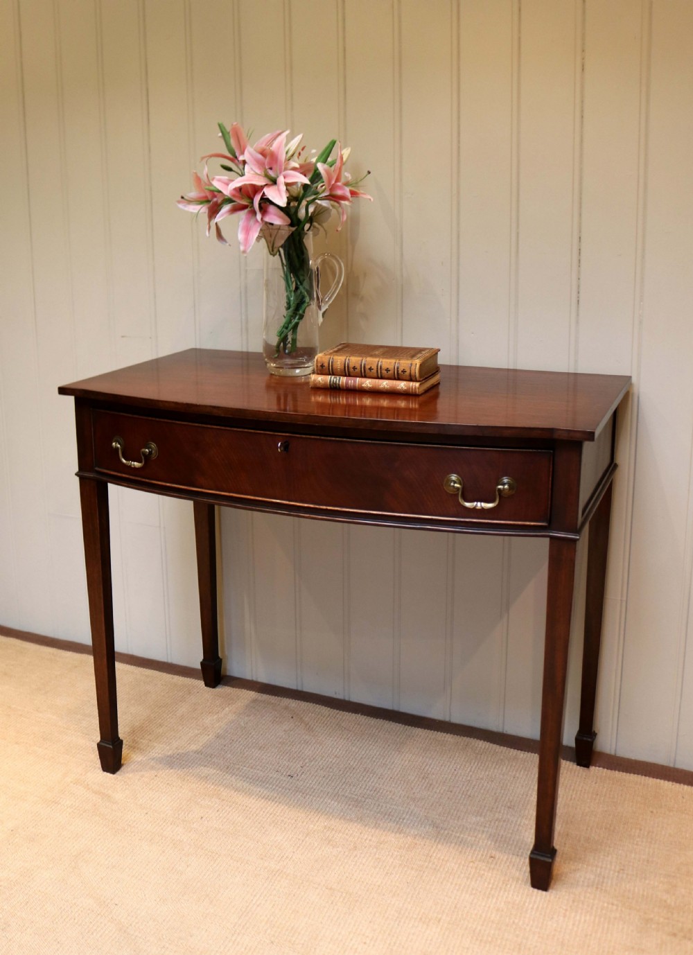 Edwardian Mahogany Side Table  View IV