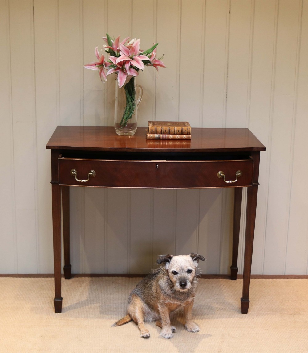 Edwardian Mahogany Side Table  View VI