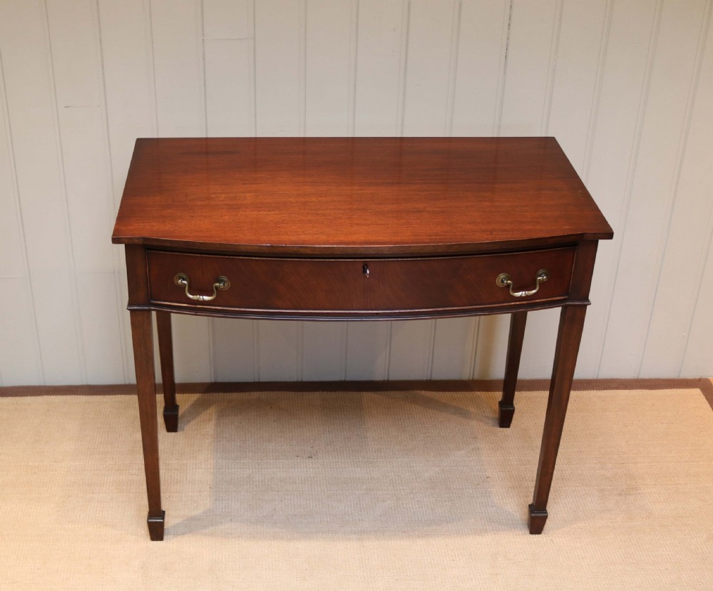 Edwardian Mahogany Side Table  View VIII