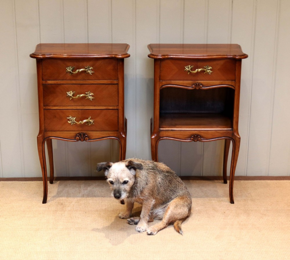 Pair Of Cherrywood Bedside Cabinets View VII