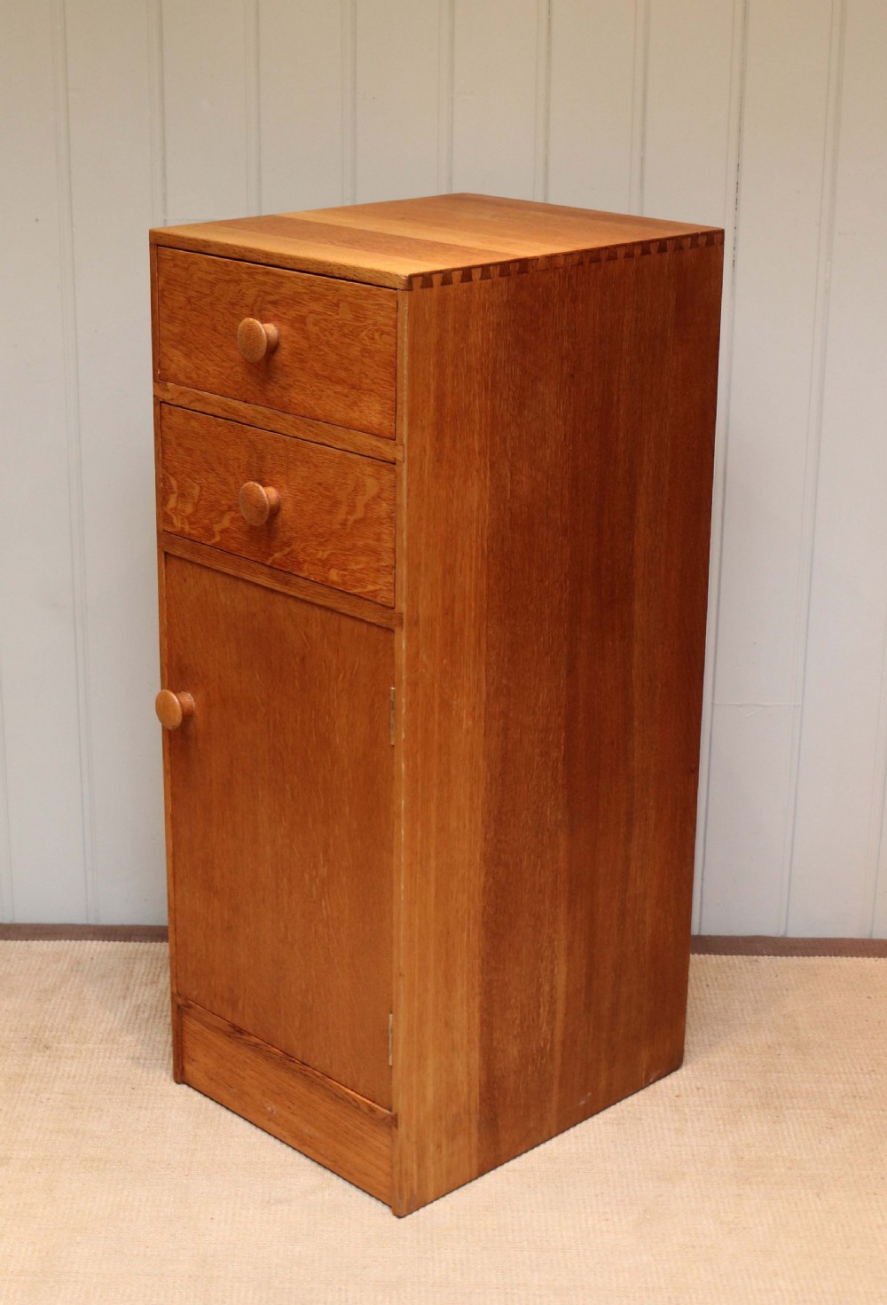 1930s Cotswolds Style Oak Cabinet View IV