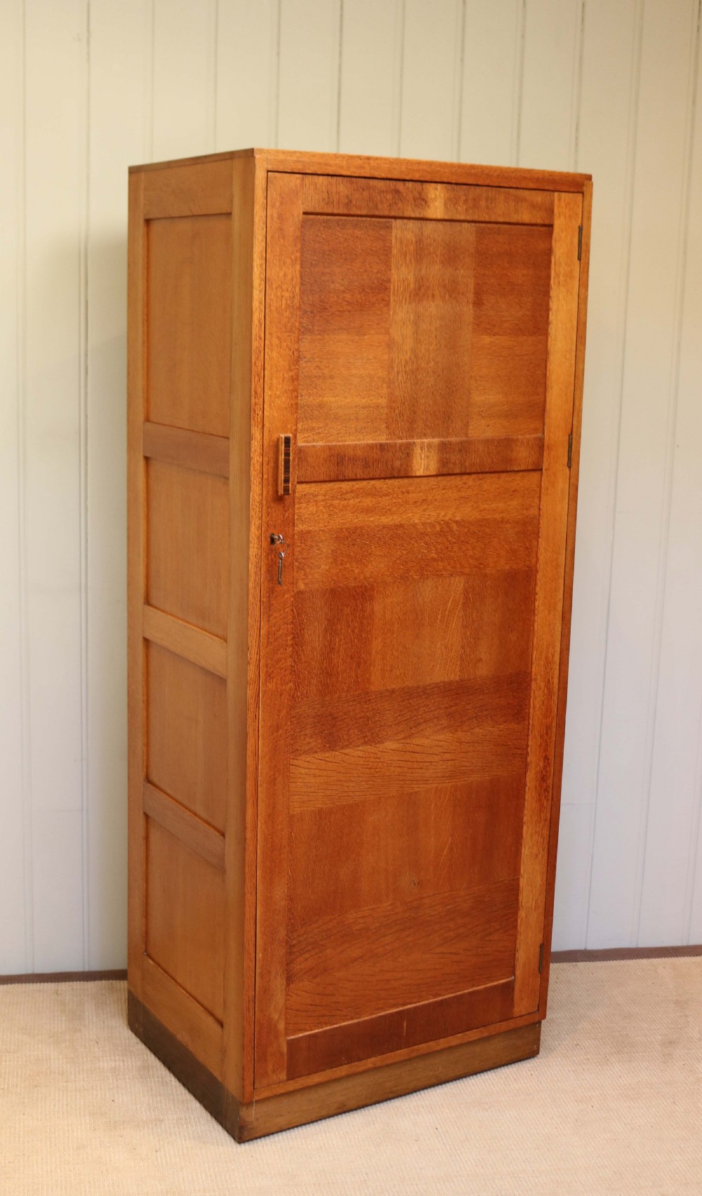 Art Deco Oak Wardrobe View IV