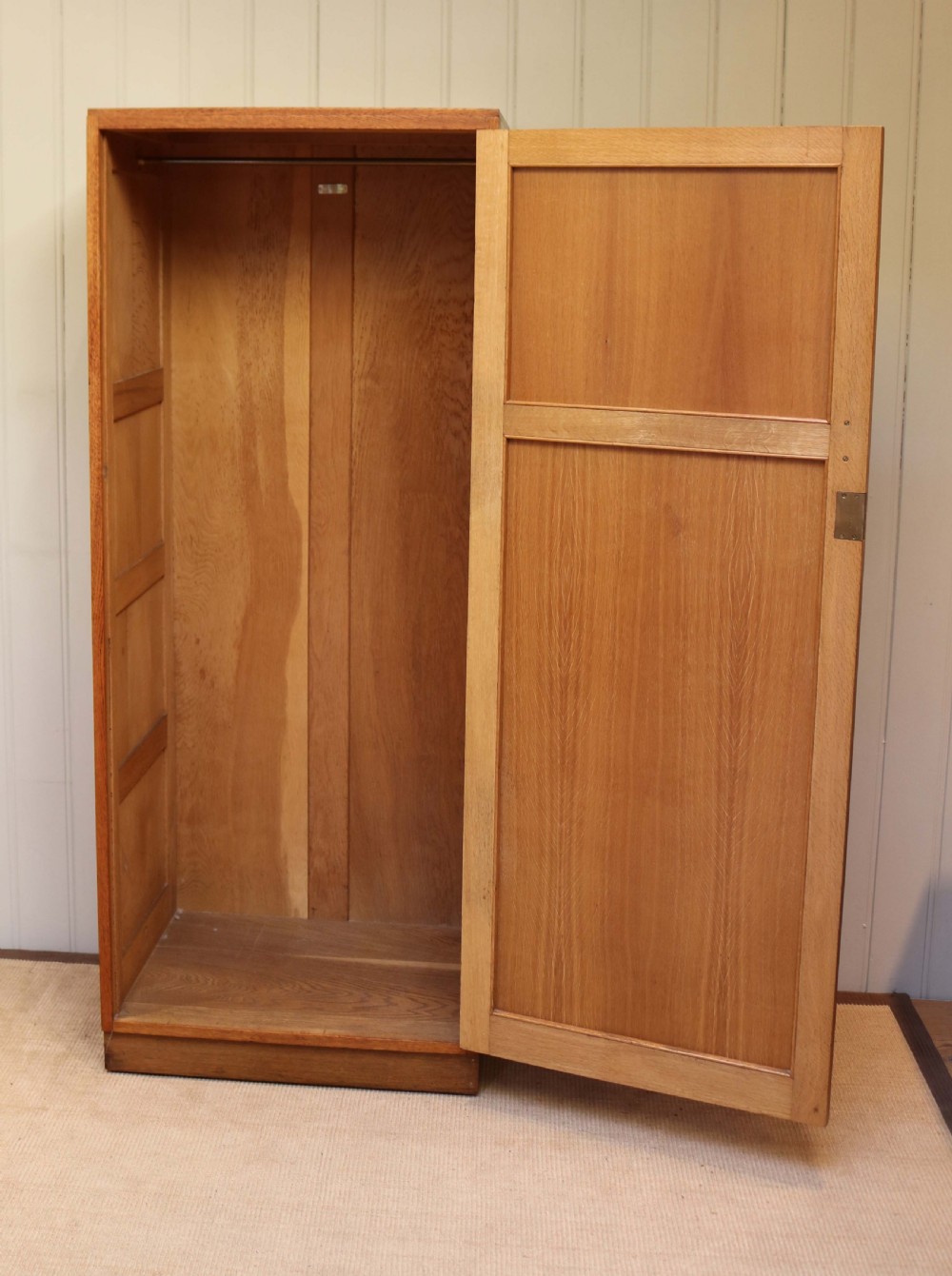 Art Deco Oak Wardrobe View V