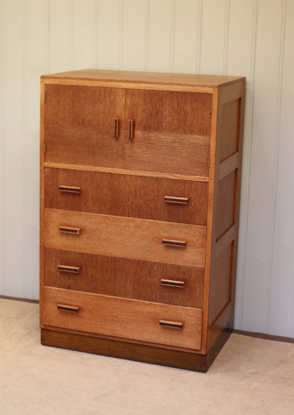Art Deco Oak Dressing Chest  View II