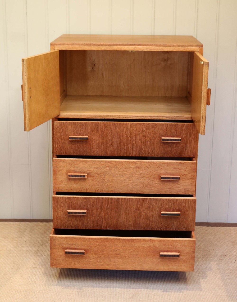 Art Deco Oak Dressing Chest  View IV