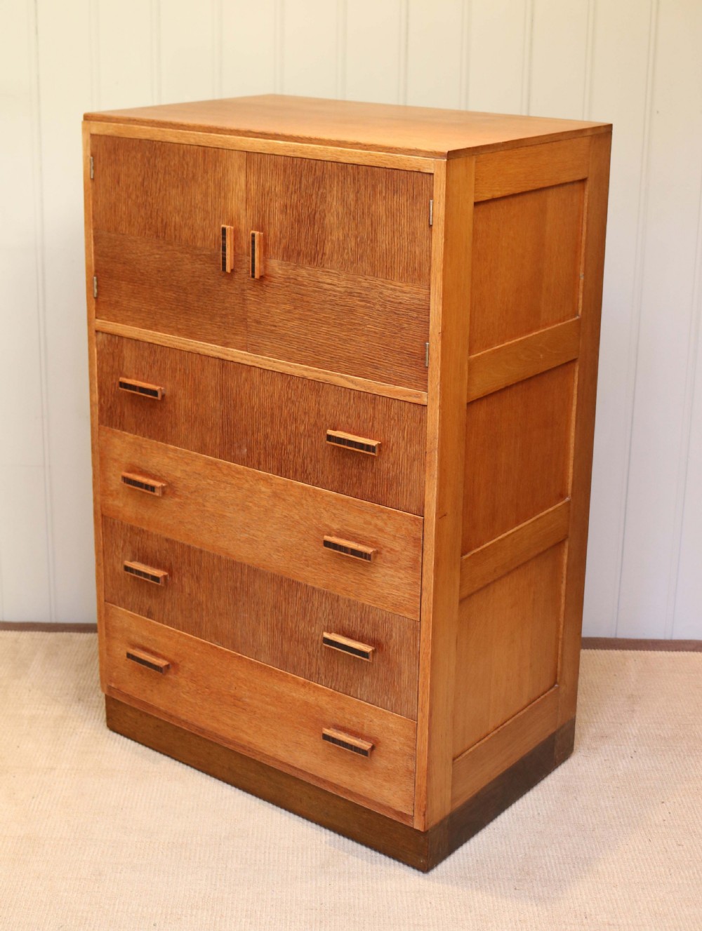 Art Deco Oak Dressing Chest  View VII