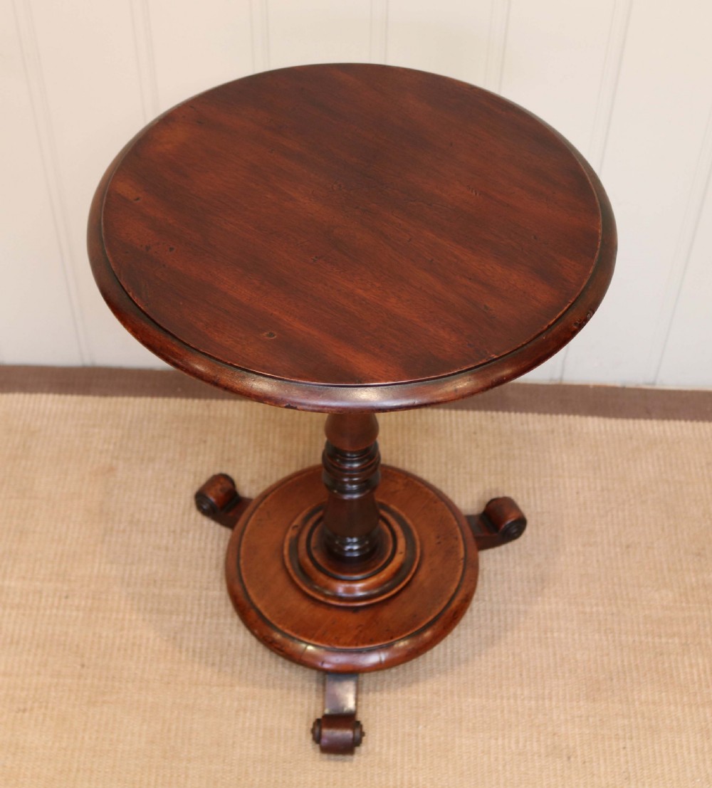 Small Proportioned Mahogany Circular Table View IV