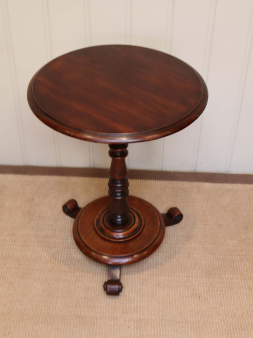 Small Proportioned Mahogany Circular Table View V