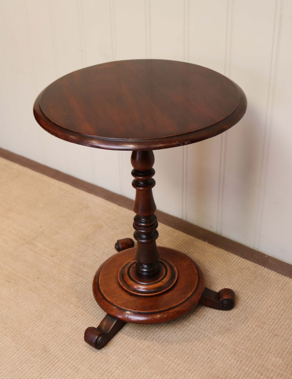 Small Proportioned Mahogany Circular Table View VII