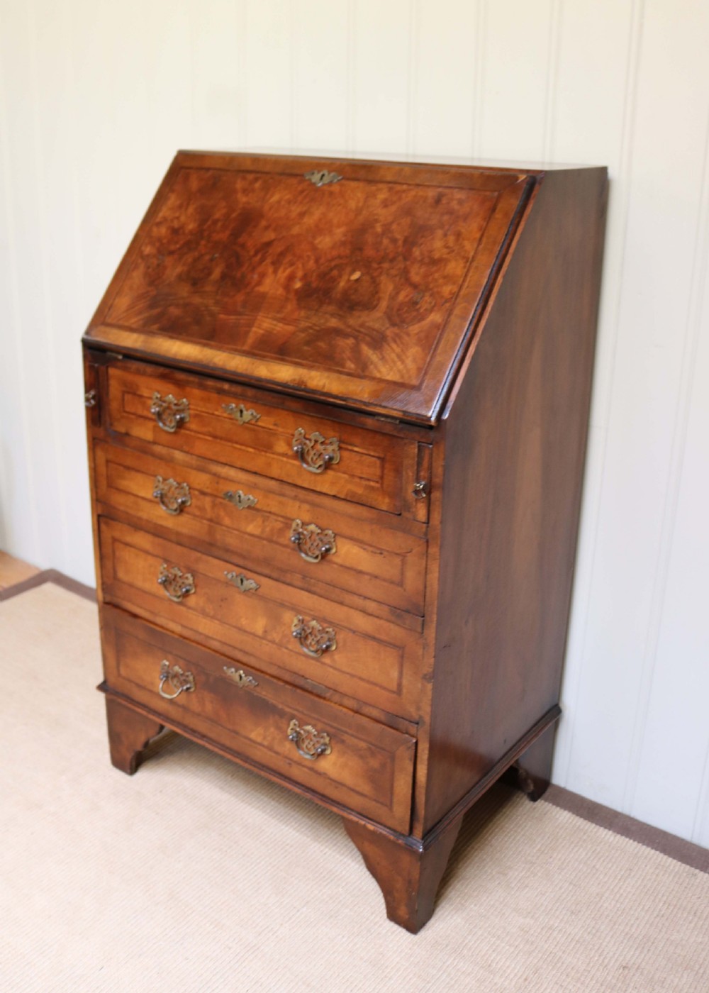Burr Walnut Bureau View VII