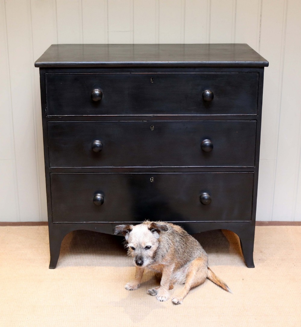 Victorian Painted Chest Of Drawers  View V