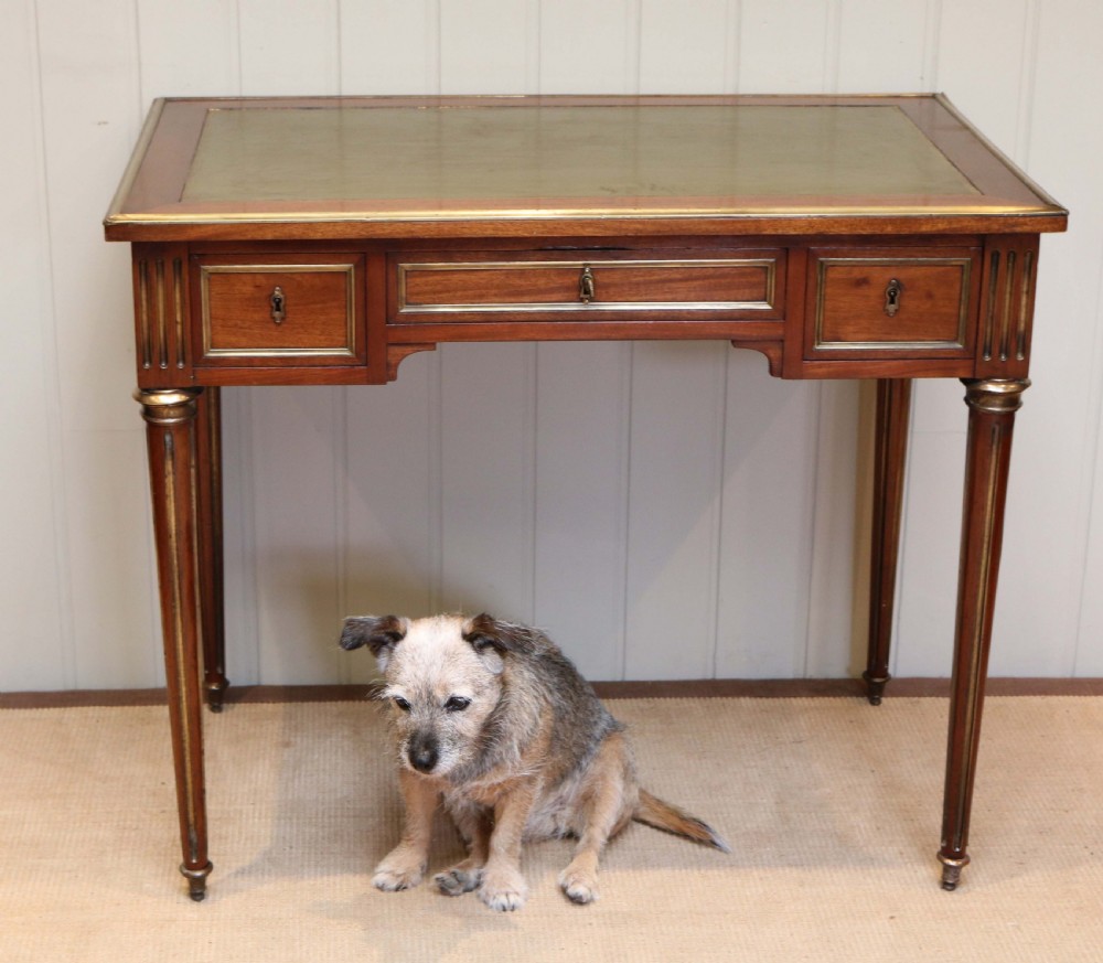 French Mahogany Writing Desk View V