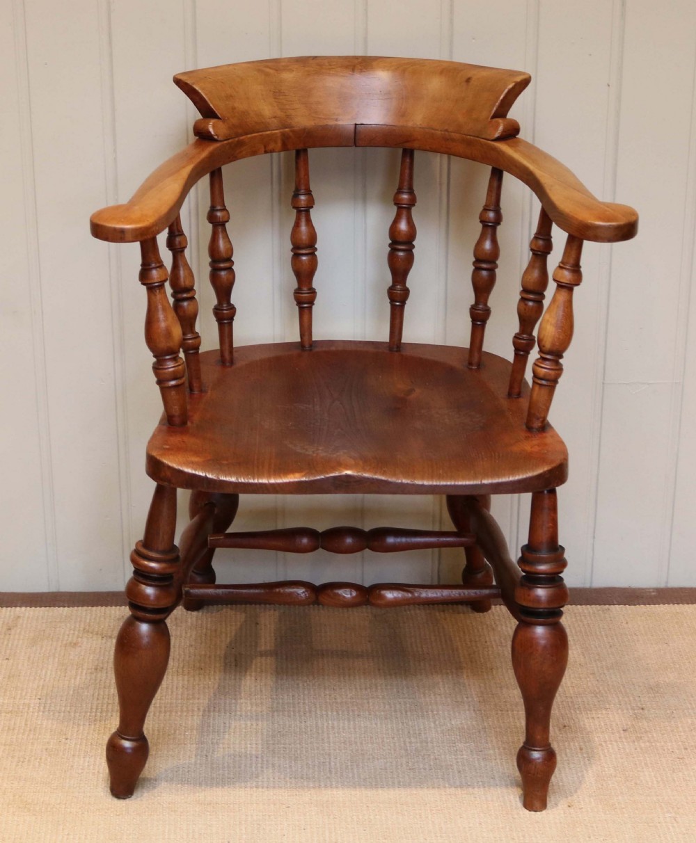 19th Century Smokers Bow Chair