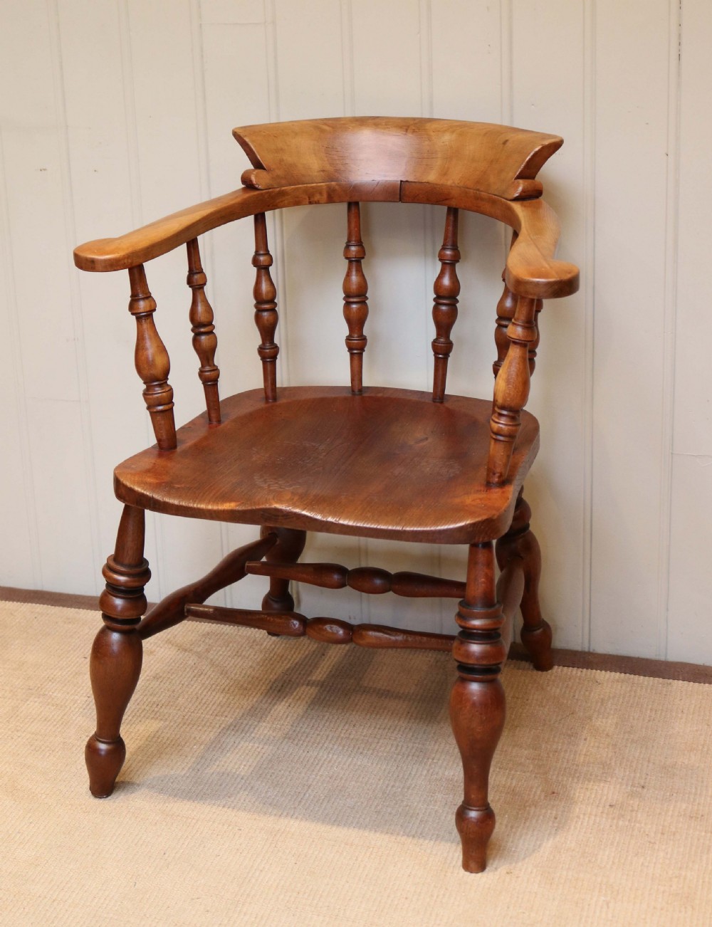 19th Century Smokers Bow Chair View II