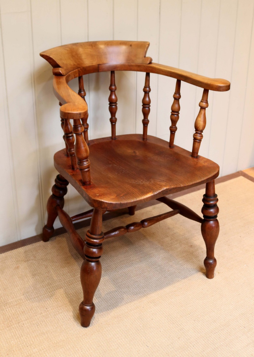 19th Century Smokers Bow Chair View III