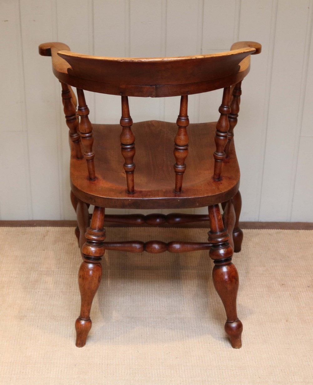19th Century Smokers Bow Chair View V