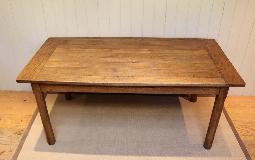 French Oak Farmhouse Table View II
