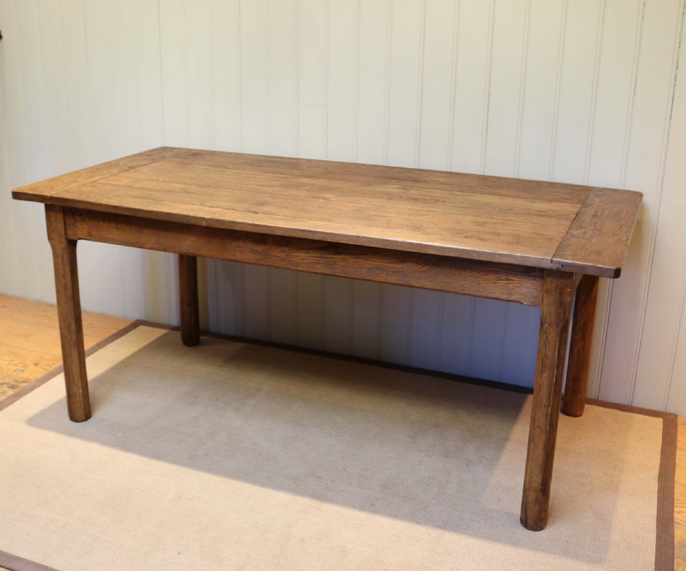 French Oak Farmhouse Table View III