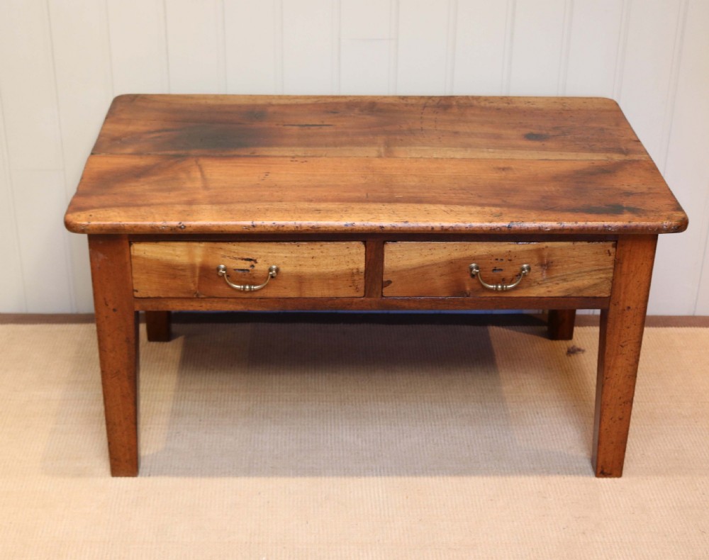 Low Cherry Wood Table  View II
