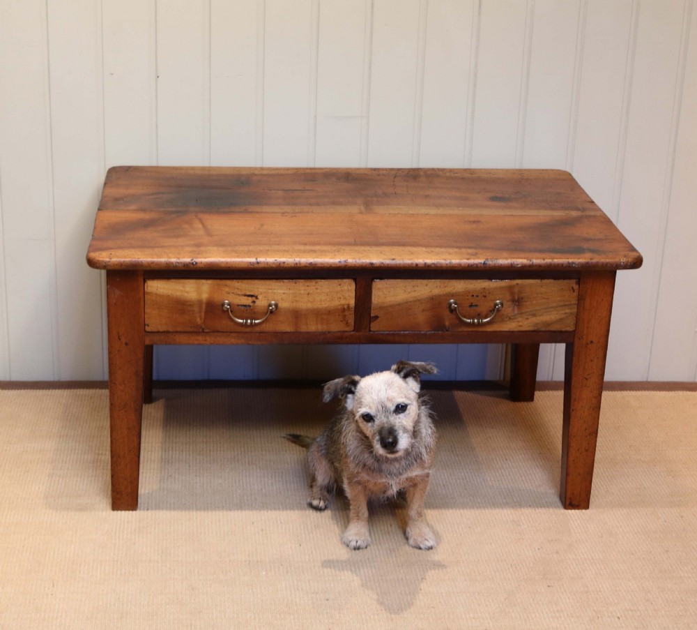 Low Cherry Wood Table  View IV