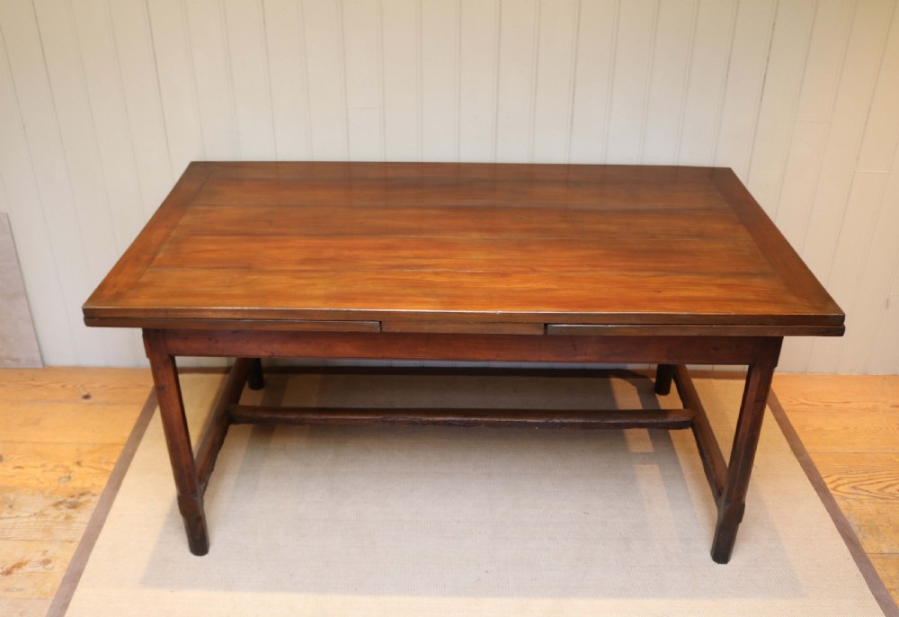 French Cherrywood Extending Farmhouse Table (France, c. 1850) View III