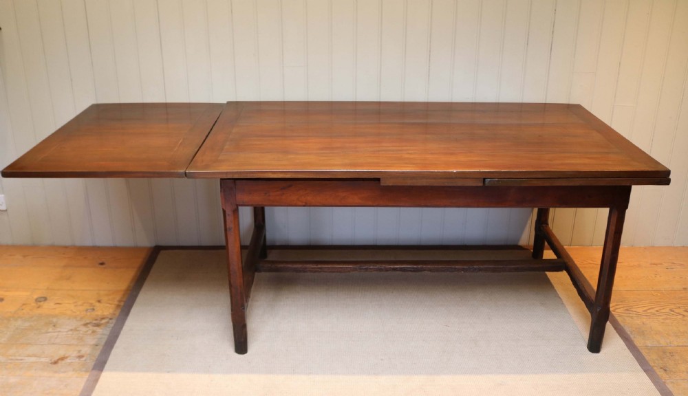 French Cherrywood Extending Farmhouse Table (France, c. 1850) View IV
