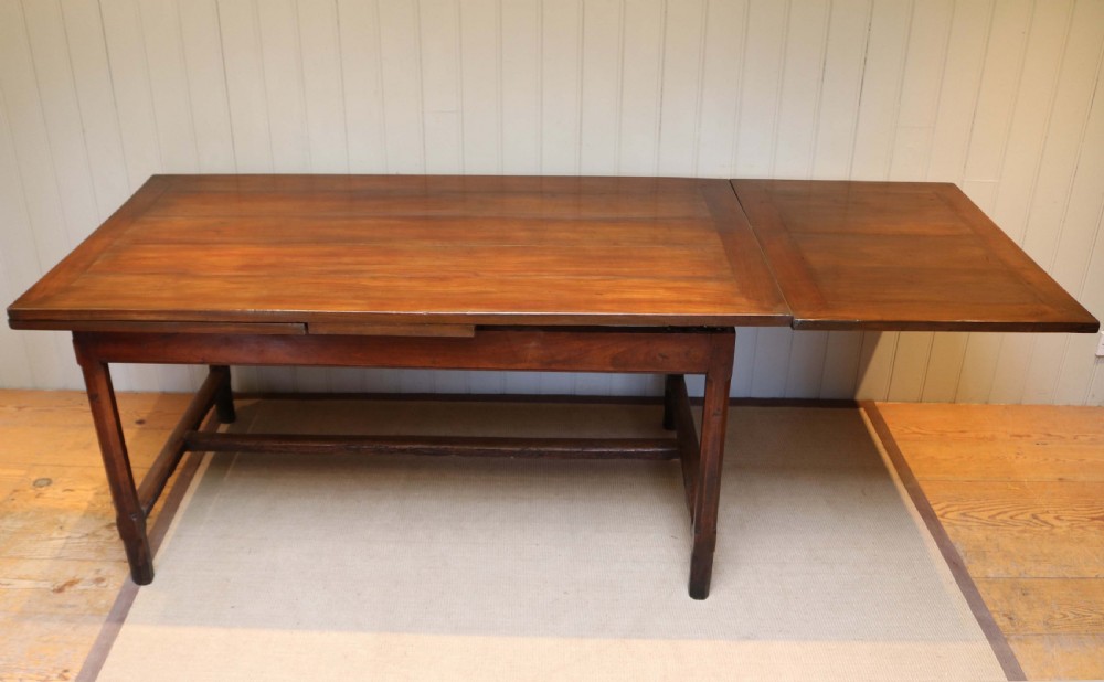 French Cherrywood Extending Farmhouse Table (France, c. 1850) View V