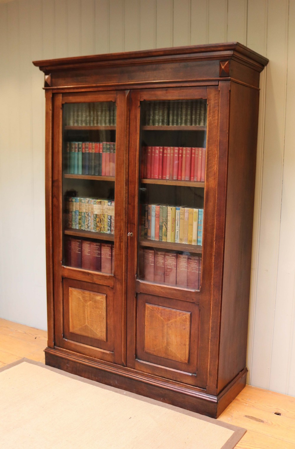French Walnut Display Bookcase View III
