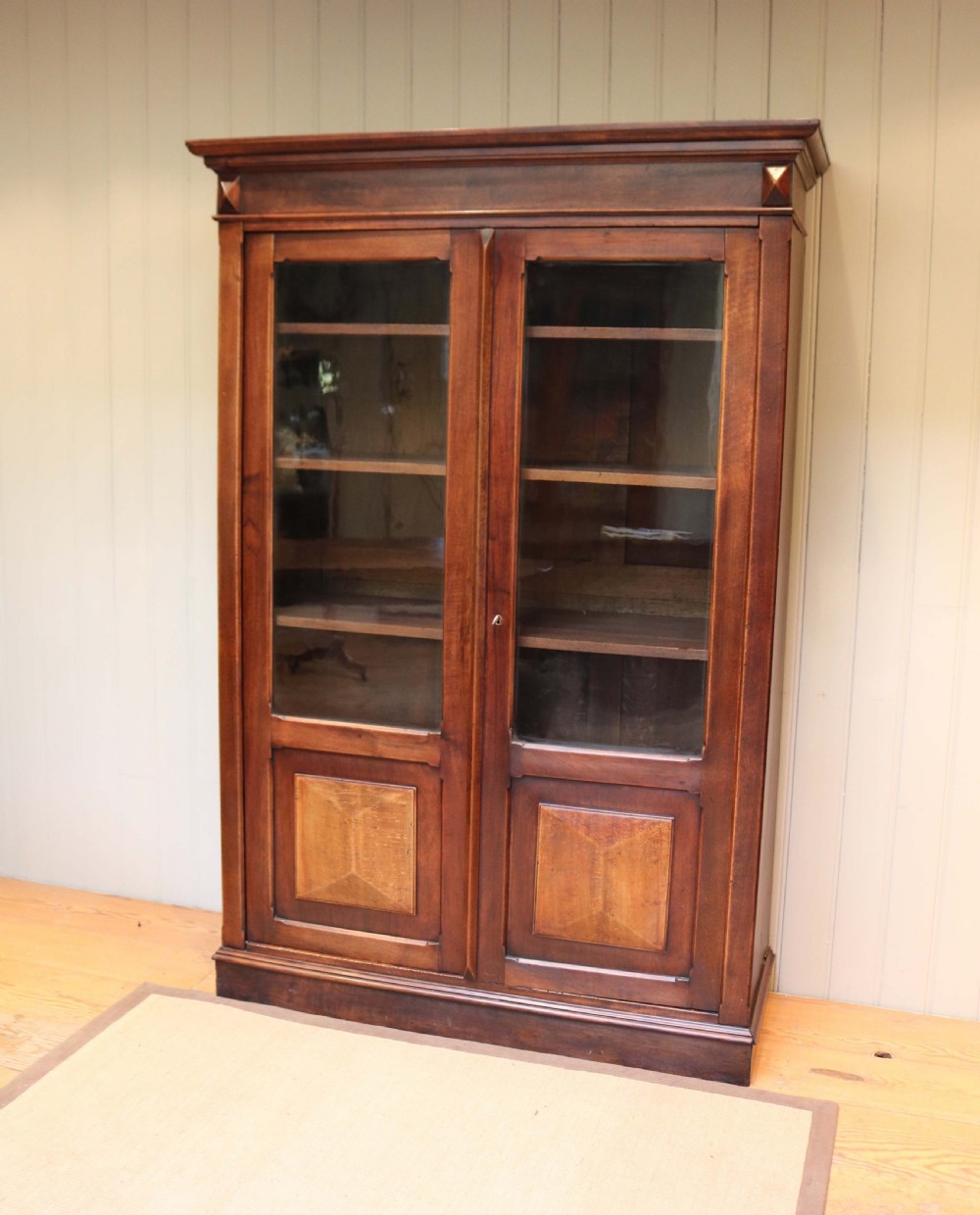 French Walnut Display Bookcase View VIII