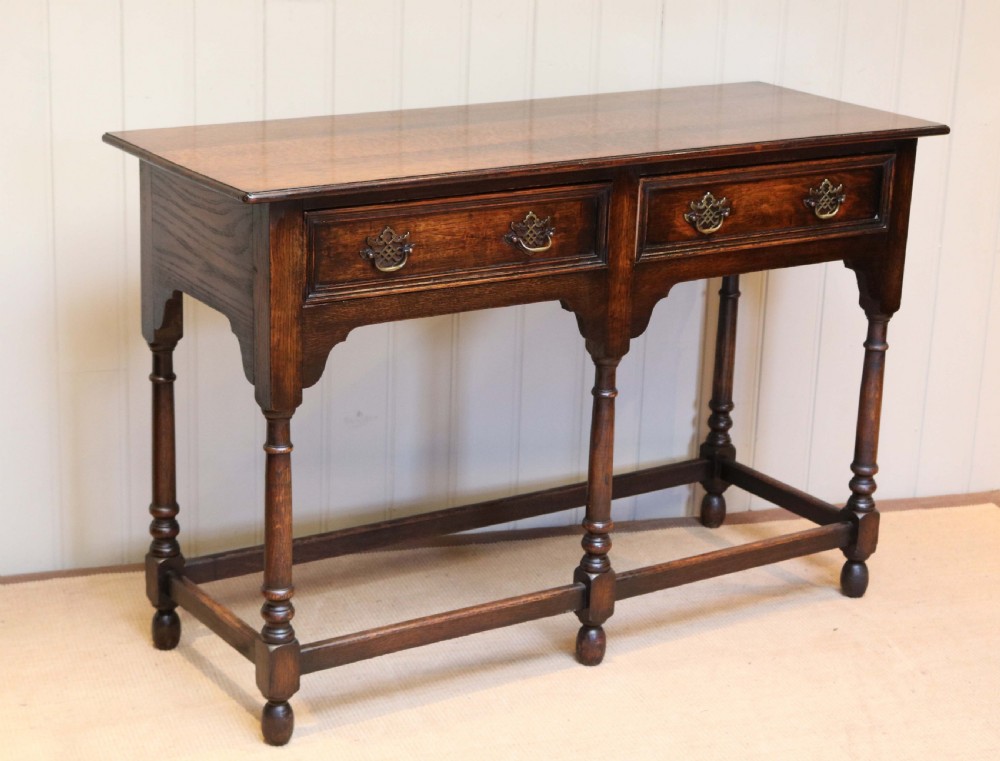 Oak Dresser Base View IV