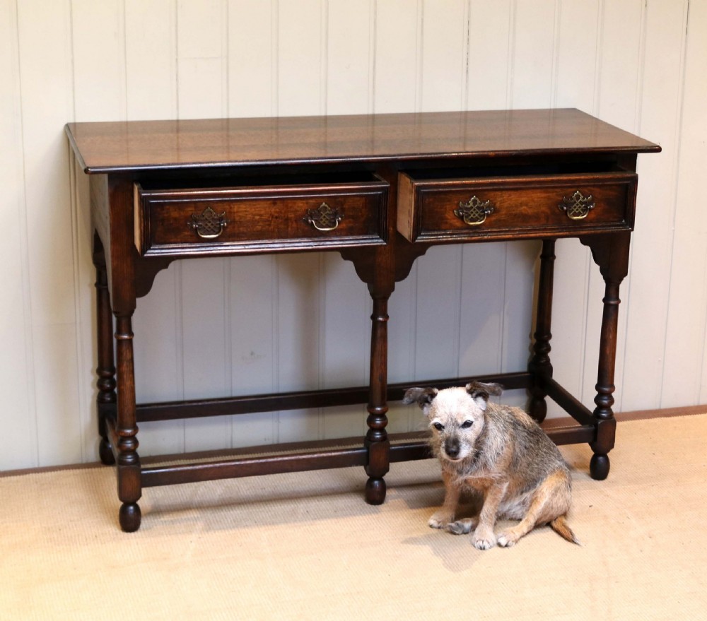 Oak Dresser Base View V