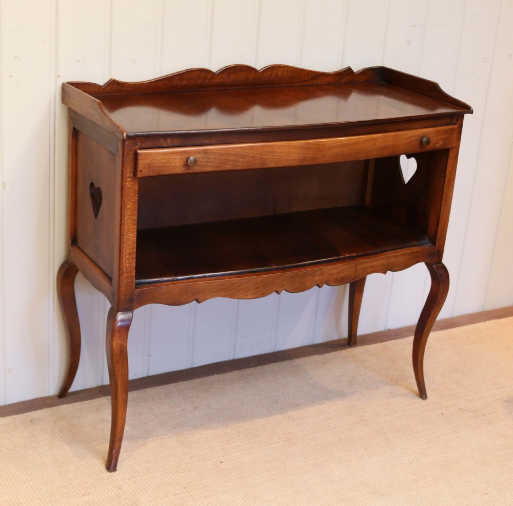 French Cherry Wood Side Cabinet