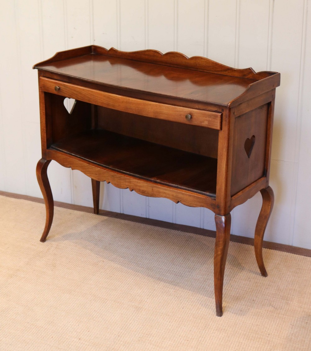 French Cherry Wood Side Cabinet View II