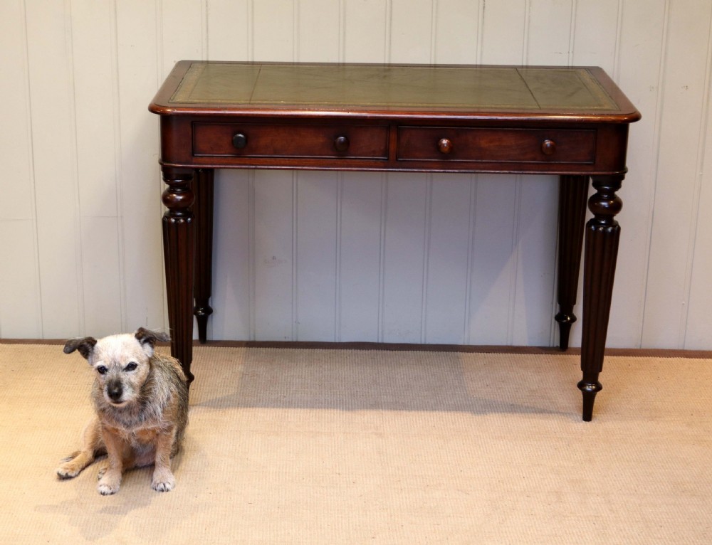 Late 19th Century Mahogany Writing Desk View II