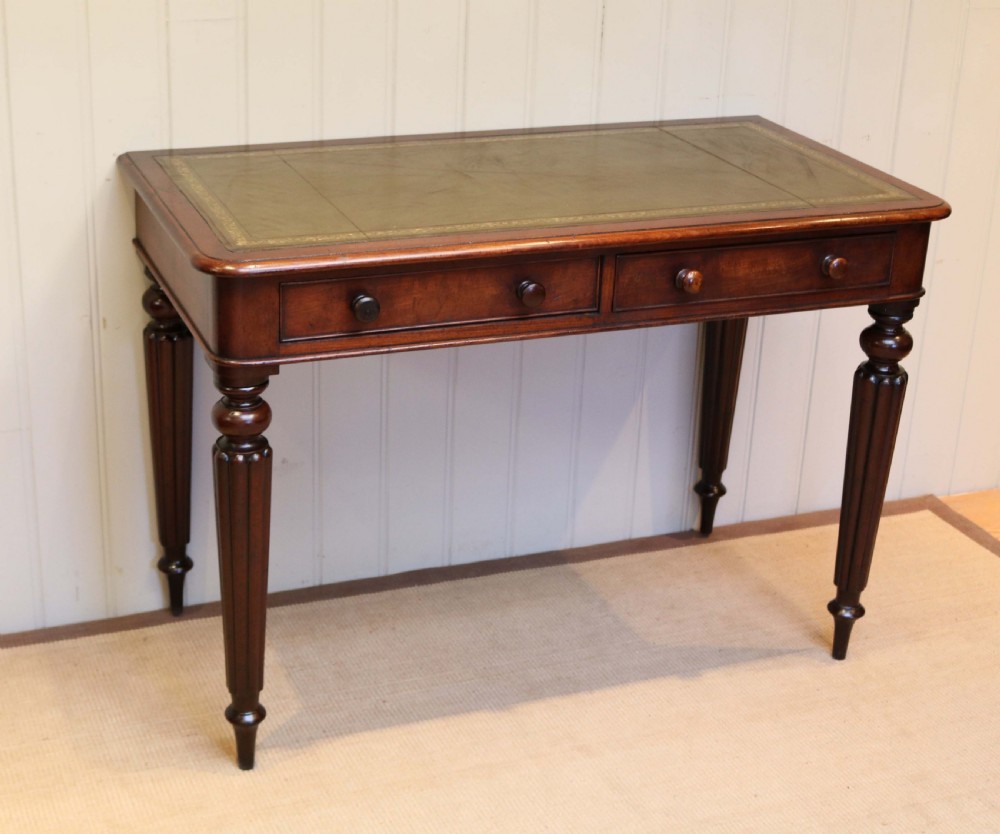 Late 19th Century Mahogany Writing Desk View III