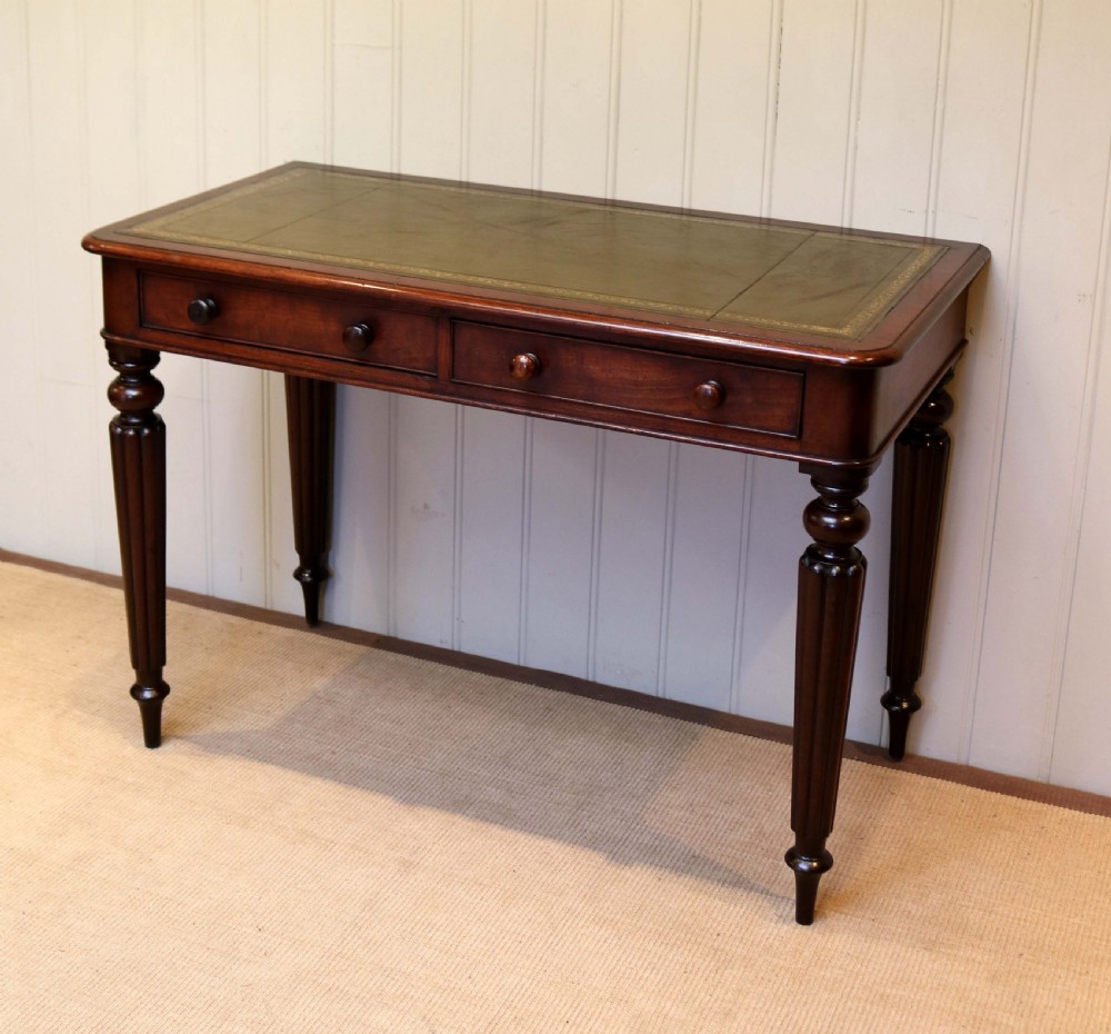 Late 19th Century Mahogany Writing Desk View IV