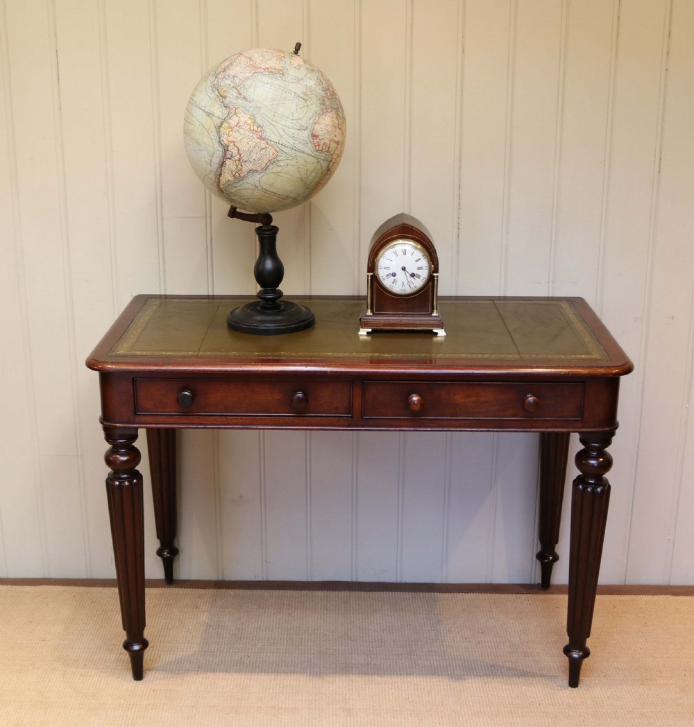 Late 19th Century Mahogany Writing Desk View V