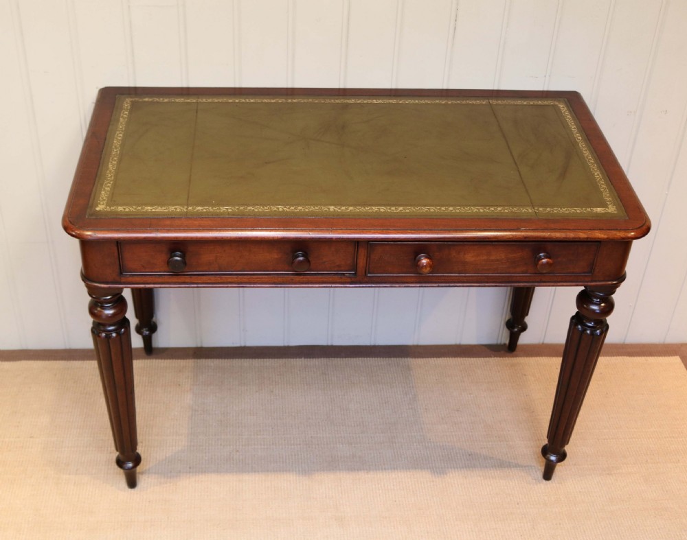 Late 19th Century Mahogany Writing Desk View VI
