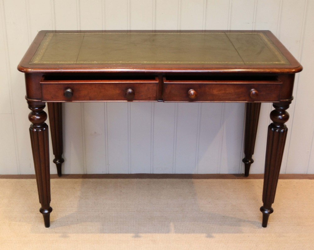 Late 19th Century Mahogany Writing Desk View VII