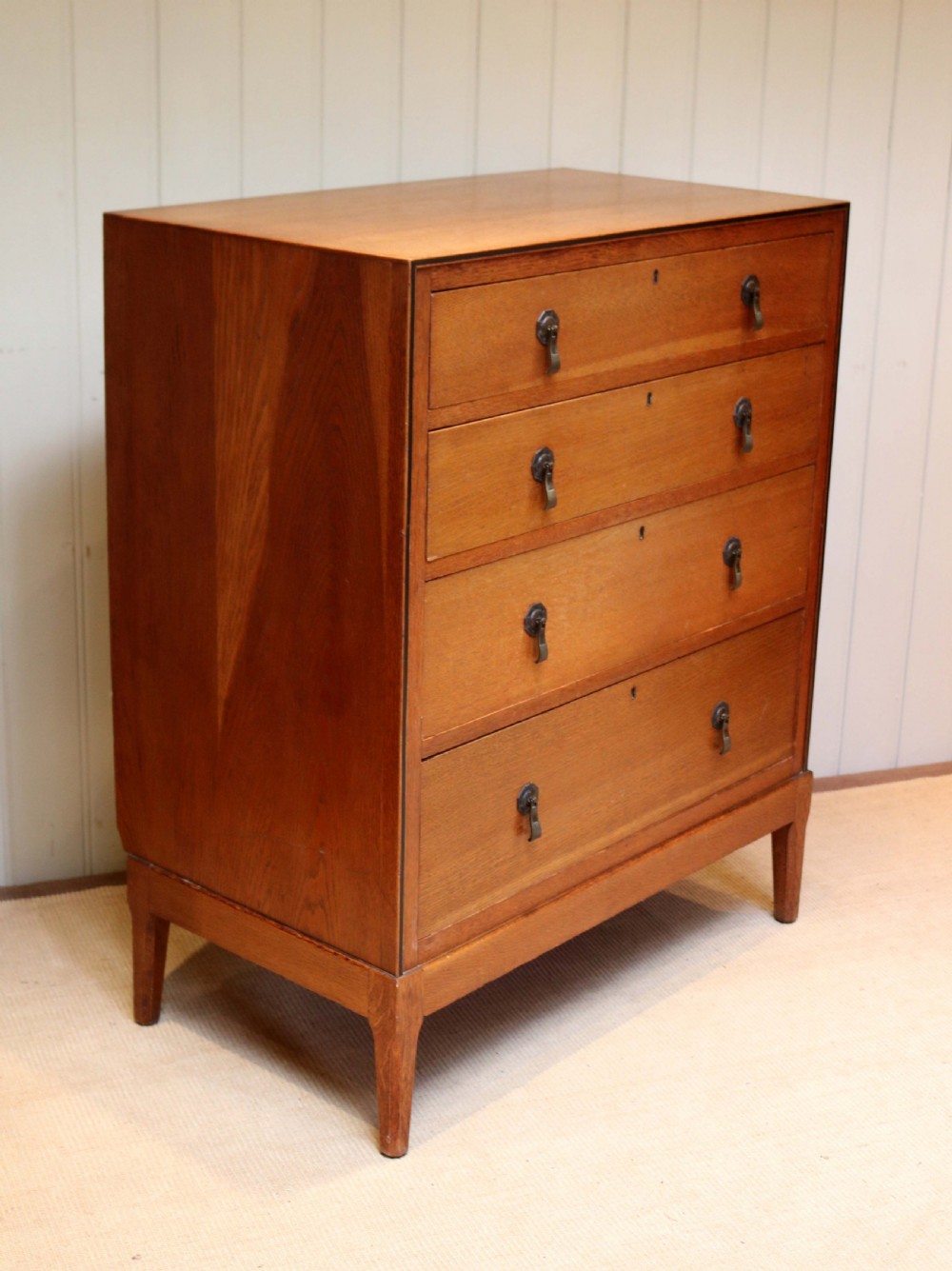 Oak Art Deco Chest Of Drawers View VII